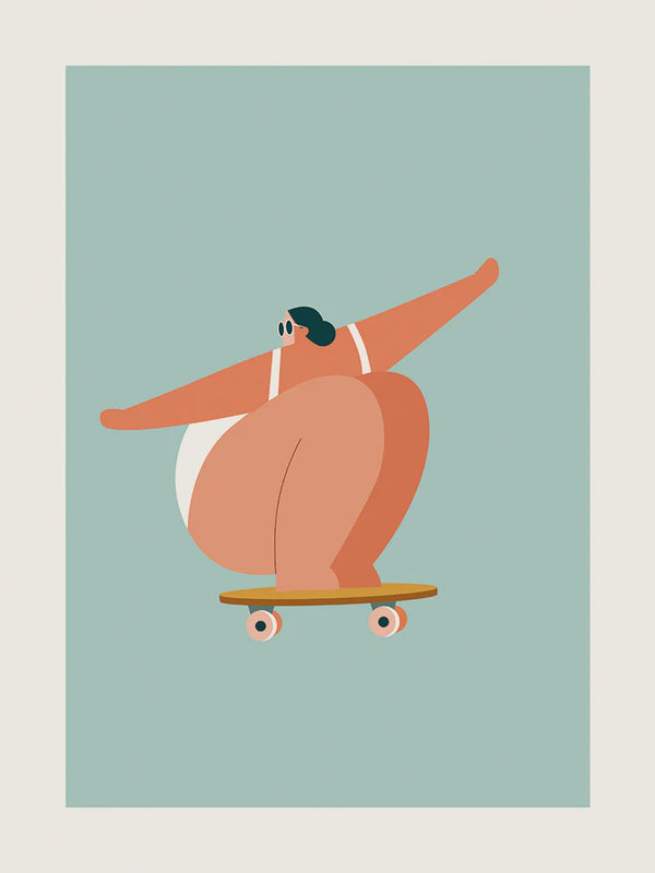 Skateboard Poster