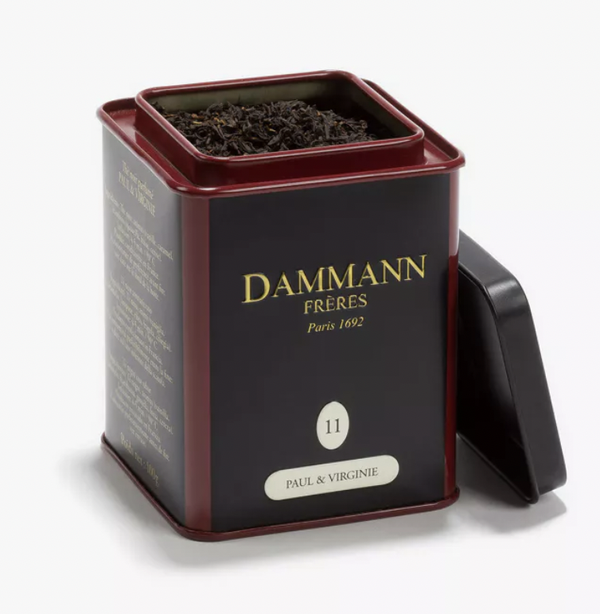 Paul & Virginie, Flavored Black Tea, Tin 3.52oz. - Dammann Freres