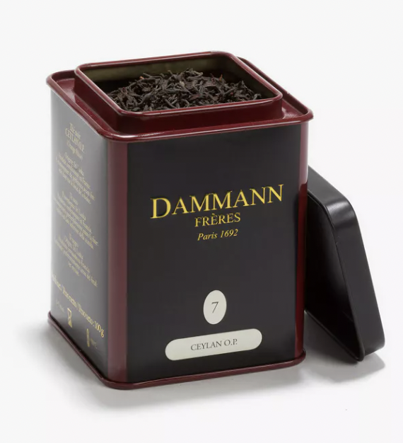 Ceylan OP N.7, Black Tea, Tin, 3.52oz. - Dammann Freres