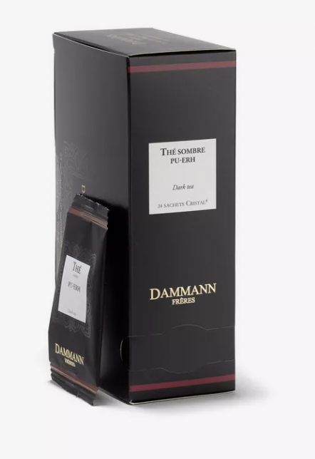 Pu-Erh, Dark Tea, Box of 24 enveloped teabags - Dammann Freres