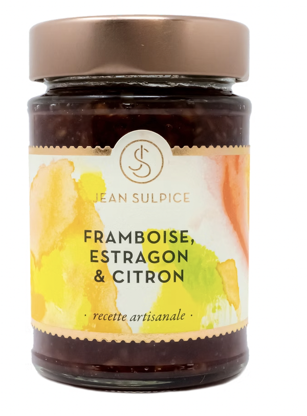 Jam, Raspberry, Tarragon, Lemon, 7.4oz. - Maison Perrotte