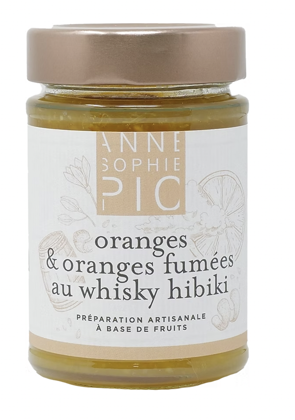 Jam, Oranges & Smoked Oranges with Hibiki whisky, by Anne Sophie Pic***7.4oz.  - Maison Perrotte