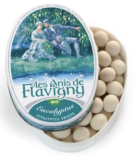 Eucalyptus Pastilles Oval Tin - Anis de Flavigny