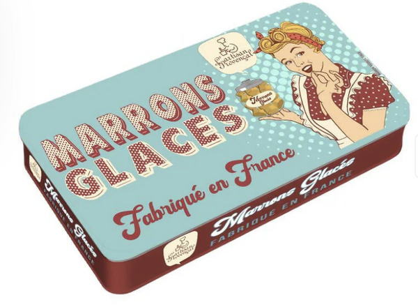 Candied Chestnuts Retro Housewife tin 160g - Artisan Provençal
