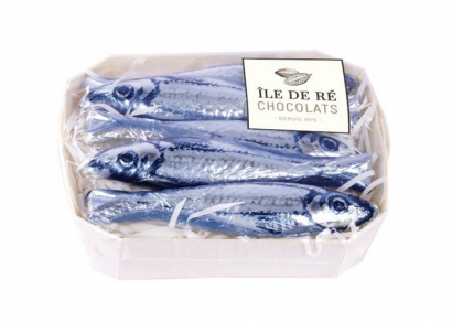 Milk Chocolate Sardines · 75g (2.6 oz) - Île de Ré Chocolats