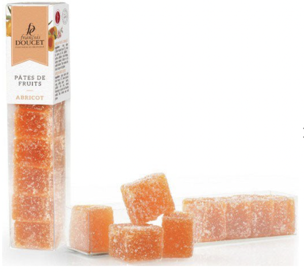 Apricot pâte de fruit squares · 90g (3.2 oz) - Francois Doucet