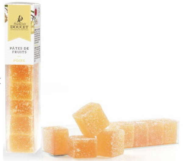 Pear pâte de fruit squares · 90g (3.2 oz) - Francois Doucet