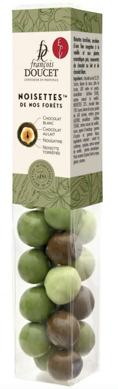 Chocolate-covered Hazelnuts · 90g (3.2 oz) - Francois Doucet