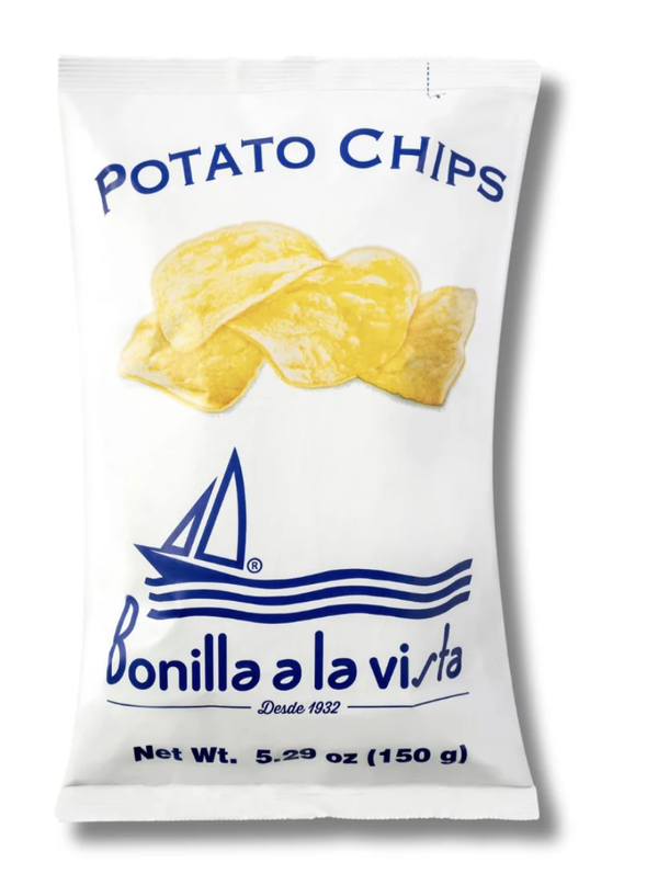 Patatas fritas con sal en bolsa de 150g - Bonilla A La Vista