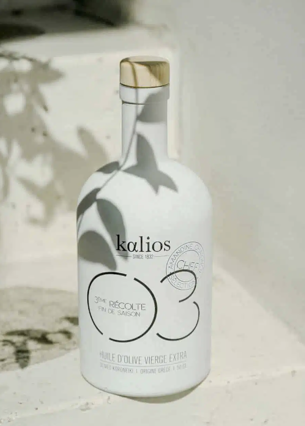 Kalios 03 Olive Oil by Cheffe Amandine Chaignot** Bottle 500ml