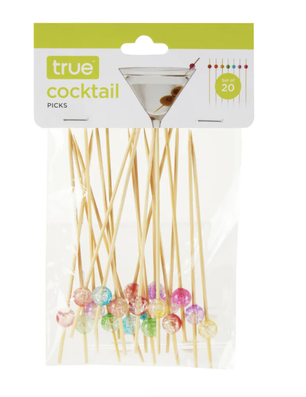 Ball Cocktail Picks - Set of 20
