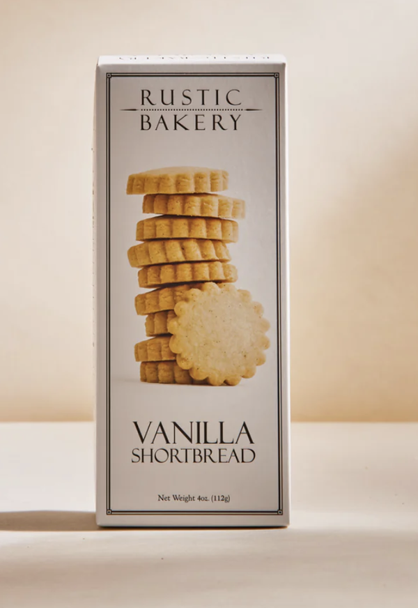 Vanilla Bean Shortbread Cookies - Rustic Bakery