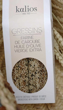 Kalios Carob Flour& Extra Virgin Olive Oil Breadsticks