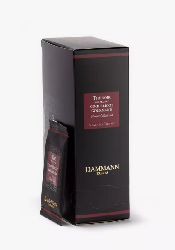 Coquelicot Gourmand Tea Bags - Dammann Freres