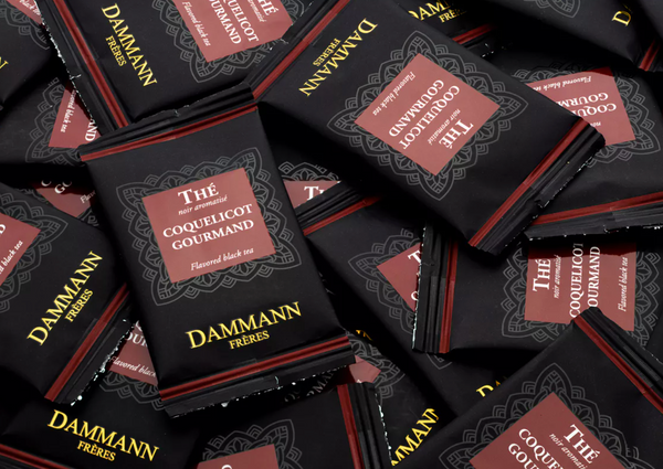 Coquelicot Gourmand Tea Bags - Dammann Freres