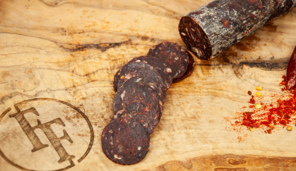 Venison Chorizo Salami 5OZ - Fossil Farms