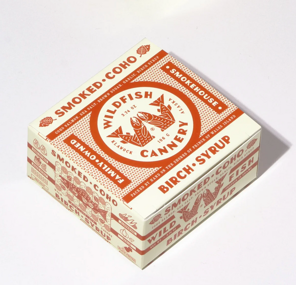 Smoked Coho Salmon in Birch Syrup - Wildfish Cannery