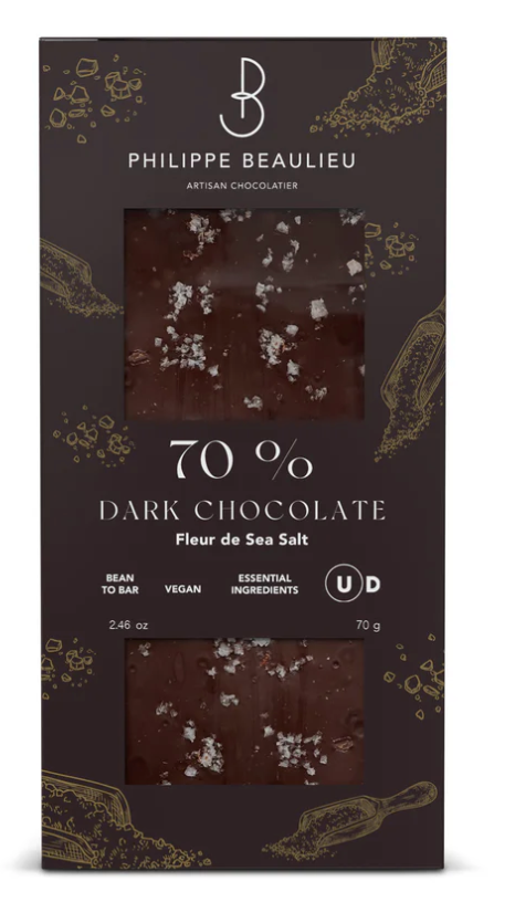 70% Dark Chocolate Honeycomb - Philippe Beaulieu Artisan Chocolatier