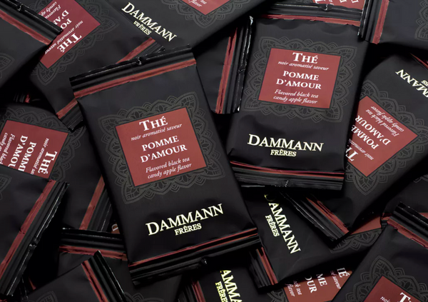 Pomme d'Amour N.14 Flavored Black Tea, Tea Bags - Dammann Freres