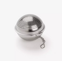 Perforated Stainless Steel Tea Ball with Chain, Ø1.5