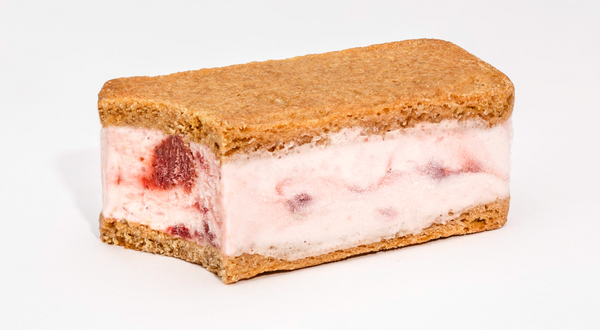 Strawberry Shortcake Ice Cream Sandwich - Nightingale Ice Cream