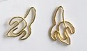 Paper Clips - Gold Plated