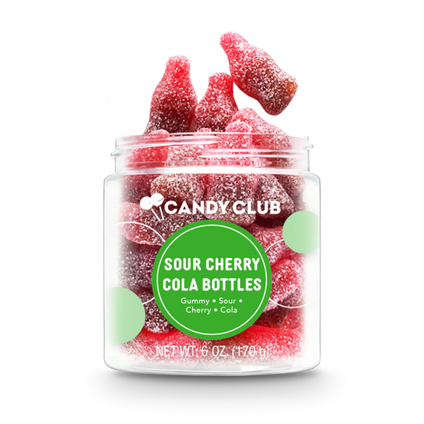 Sour Cherry Cola Bottle - Candy Club