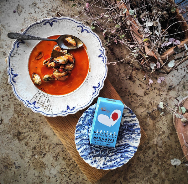 Spiced Mussels in Pickled Sauce 110g Tin Fish - Ati Manel