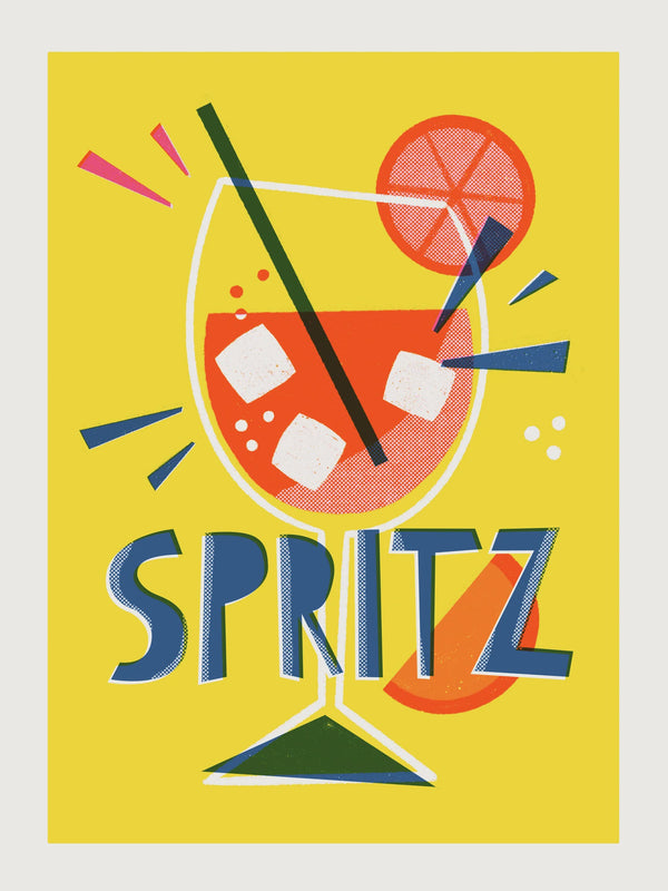 Spritz Risography Poster