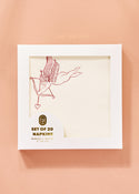 Cupid Cocktail Paper Beverage Napkin - One & Only Paper
