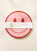 Peach and Tomato Smile Coasters - One & Only Paper