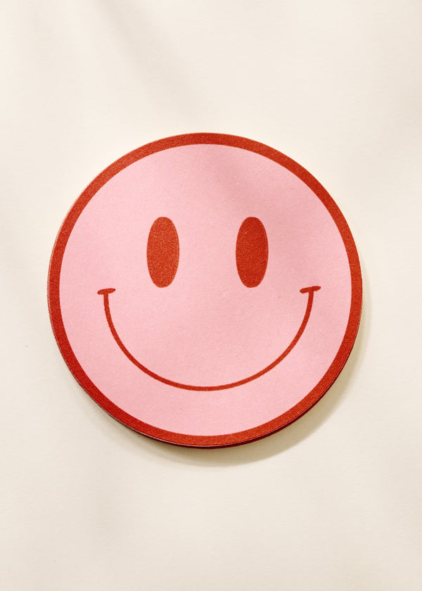 Peach and Tomato Smile Coasters - One & Only Paper