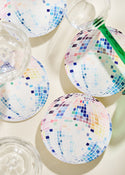 Rainbow Disco Ball Coasters - One & Only Paper