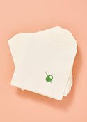 Olive Cocktail Napkins -  One & Only Paper
