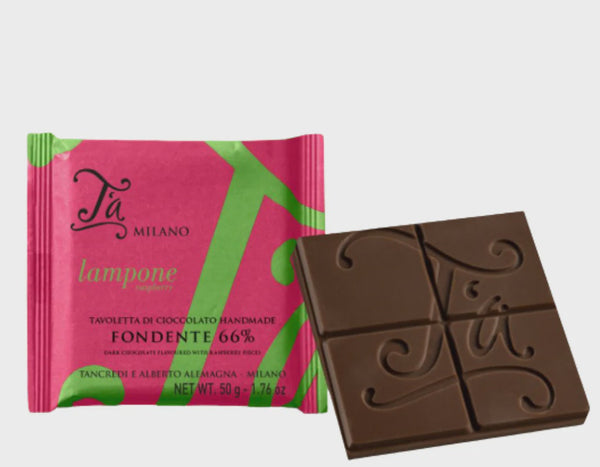 Dark Chocolate 66% with Raspberry - 