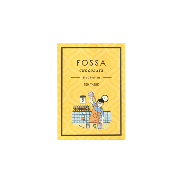 Fossa Teh Tarik Milk Chocolate 50g - Fossa Chocolate