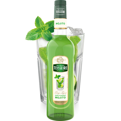 Mojito Syrup Glass Bottle - Teisseire