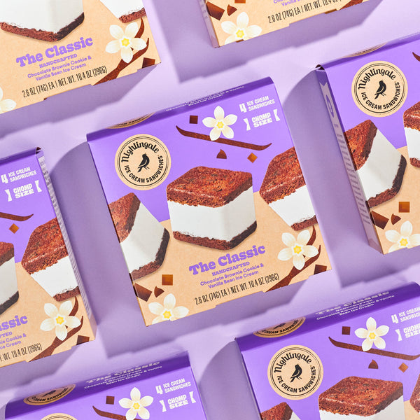 Classic Ice Cream CHOMPS 4 pack - Nightingale Ice Cream