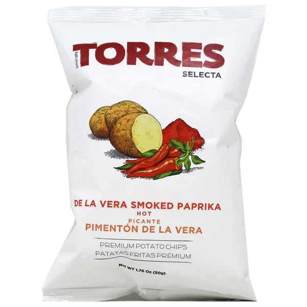 De La Vera Paprika Chips 1.76oz - Torres Potato Chips
