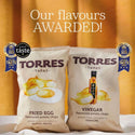 Fried Egg Chips 40g - Torres Potato Chips