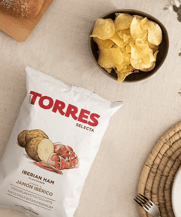 Iberico Ham Chips 150g - Torres Potato Chips