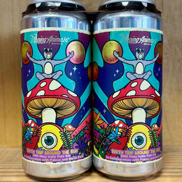 TRIPPING ANIMALS Sixth Trip Around The Sun Collab w/ Fidens & North Park IPA