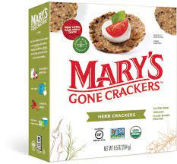 Mary's Gone Crackers Gluten Free Herb Crackers