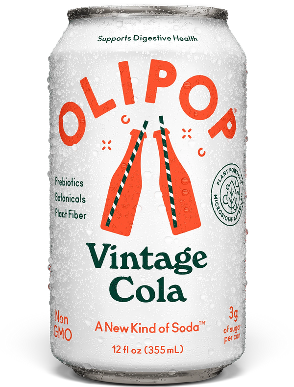 Vintage Cola Prebiotic Soda - Olipop