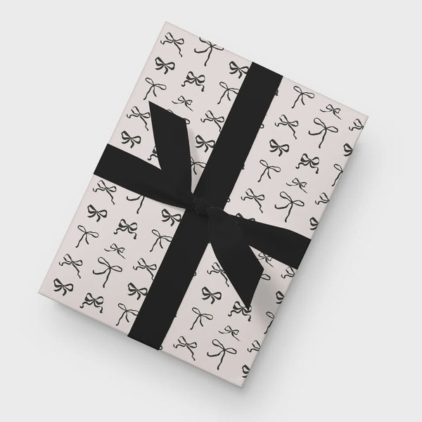 Bows Gift Wrap Roll - Dahlia Press