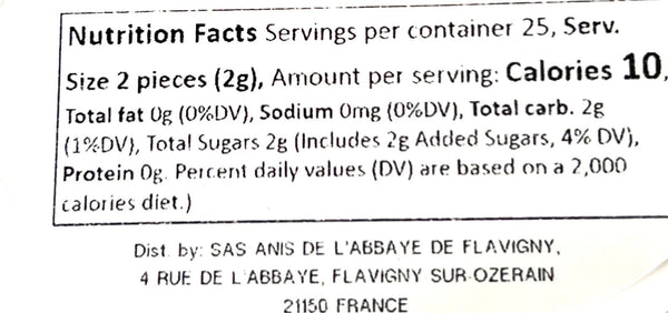 Lemon Pastilles Oval Tin - Anis de Flavigny