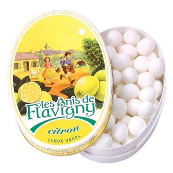 Lemon Pastilles Oval Tin - Anis de Flavigny