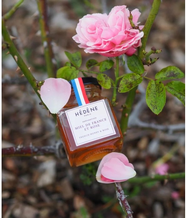 French Acacia Honey and Rose 4.4 oz - Hedene Honey