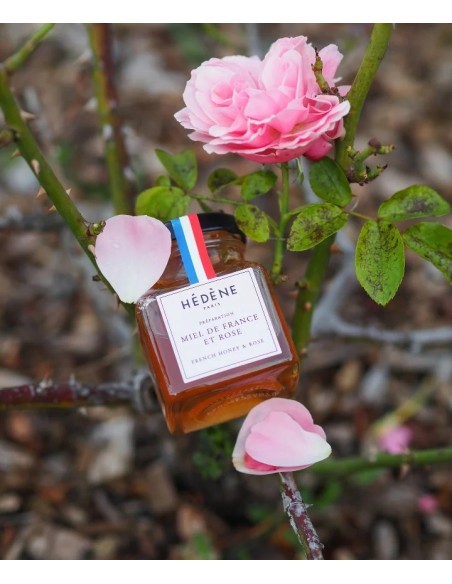French Acacia Honey and Rose 4.4 oz - Hedene Honey