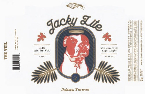 The Veil Jack Lite Lager